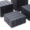 Dolonm 44-Pack 12"x12" Interlocking Deck Tiles for Outdoor & Indoor Use – Waterproof, Durable, Easy Install for Patio, Pool, Balcony - 4 of 4