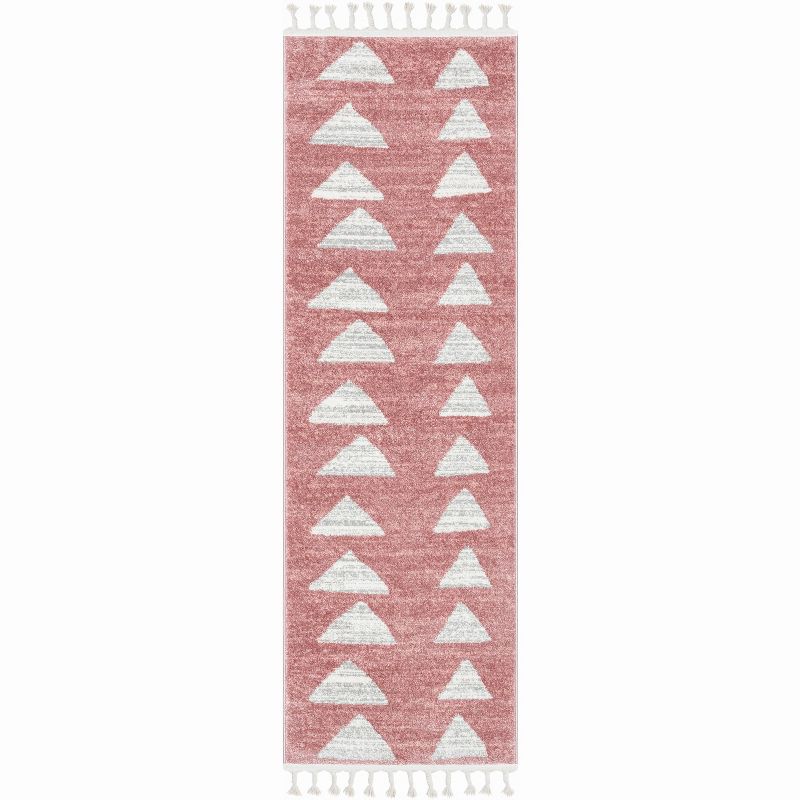 Well Woven Tango Geometric Triangle Stain-resistant Area Rug, 1 of 10