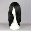 Unique Bargains Women's Wigs for Black Women 18" Black with Wig Cap - 2 of 4