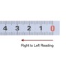 Unique Bargains Steel Metric Right to Left Read Workbench Adhesive Backed Measure Tape - 3 of 4