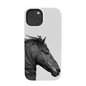 Eye Poetry Photography Wild Horse Photography in Black and White Tough Tough iPhone 15 Case - Society6 - 1 of 1