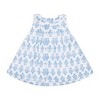 Hope & Henry Layette Baby Girl Organic Ruffle Collar Dress and Bloomer Set, Infant - 4 of 4