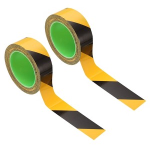Unique Bargains Adhesive Waterproof Reflective Safety Caution Tapes for Marking Floor - 1 of 4