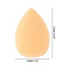 Unique Bargains Reusable Teardrop Face Makeup Sponge 1 Set - 2 of 4