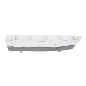 Transpac Wood Boat Decor Home Decorations Spring - 1 of 1