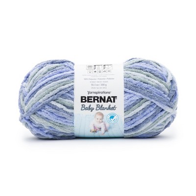 Bernat Baby Blanket Big Ball Yarn 1 Pack-Lovely Blue