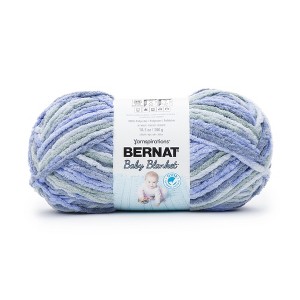 Bernat Baby Blanket Big Ball Yarn 1 Pack-Lovely Blue - 1 of 4