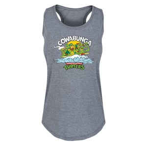 Women's - Teenage Mutant Ninja Turtles - Cowabunga Graphic Racerback Tank - 1 of 4