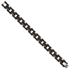 Black Bow Jewelry 12mm Black & Brown Plated Stainless Steel Link Bracelet, 8.25 Inch - 2 of 4