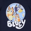 Bluey Kid's Heeler Family Portrait Cotton Blend Short Sleeve T-Shirt - 2 of 3