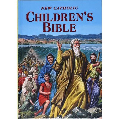 New Catholic Children's Bible - by  Thomas J Donaghy (Hardcover)