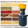 50L/13.2 Gal Grain Mill Grinder Electric Corn Grinder With 5 Sieves And 1 Wrench, Wheat Grinder, Farm Home Electric Grinder - 3 of 4
