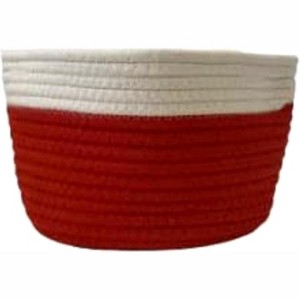 Midlee Christmas Santa Rope Basket - 1 of 4