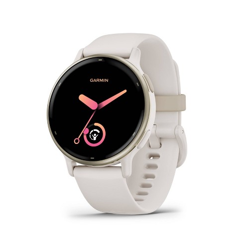 Garmin Vivoactive 5 Ivory And Cream Gold : Target