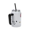 Hello Kitty Big Face 30 Oz White Stainless Steel Tumbler Can - 3 of 4