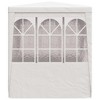 vidaXL Professional Party Tent with Side Walls 8.2'x8.2' White 0.3 oz/ftÂ² - 4 of 4