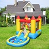 Costway Inflatable Bounce House Kids Slide Jumping Castle Bouncer w/Pool and 580W Blower - image 2 of 4