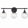 Craftmade Lighting Que 3 - Light Vanity in  Flat Black - 2 of 4