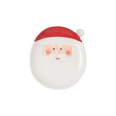 C&F Home Santa Clause Christmas Cookie Plate