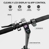 Topteng Adult Folding Electric Scooter - Black: 350W Motor, 21.8 Mile Range, 18.6 MPH - 3 of 4