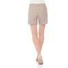 Rekucci Women’s Pull-On Stretch Dress Shorts with Pockets – Stylish & Comfortable Summer Essential - 3 of 4