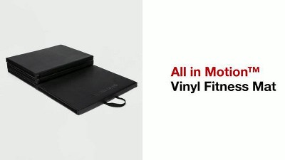 Vinyl store fitness mat