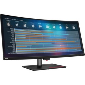 Lenovo ThinkVision P40w-20 39.7" 5K2K WUHD Curved Screen LCD Monitor 62C1GAR6US - 1 of 4