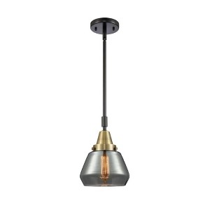 Fulton - 1 Light Stem Hung Mini Pendant In Industrial Style-10.13 Inches Tall and 7 Inches Wide - 1 of 1