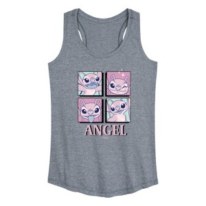 Women's - Disney - Lilo & Stitch Graphic Racerback Tank - 1 of 4