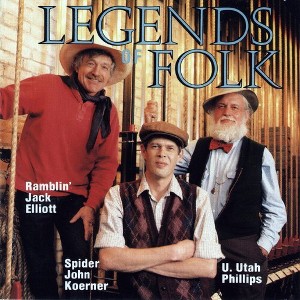 Elliot Koerner & Utah Phillips - Legends of Folk (CD) - 1 of 1