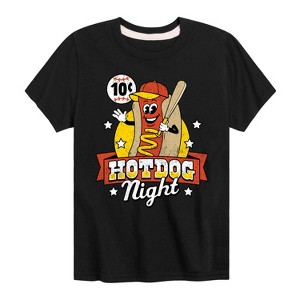 Boys' - Instant Message - Ten Cent Hotdog Night Short Sleeve Graphic T-Shirt - 1 of 4