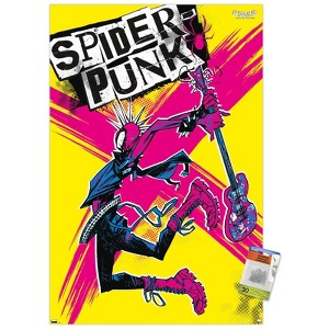 Trends International Marvel Spider-Man: Across The Spider-Verse - Spider-Punk Unframed Wall Poster Prints - 1 of 4
