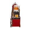 Kurt Adler 22.24-Inch Battery Operated LED Lighted Truck With Santa and Home Scene Table Piece - 4 of 4
