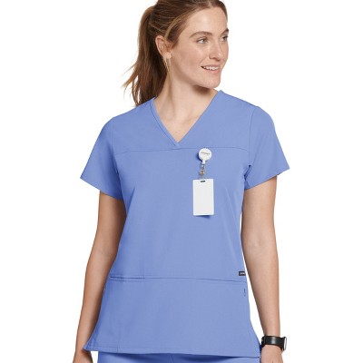 Jockey Women's True Fit Crossover V-Neck Scrub Top