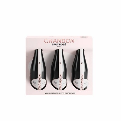 Chandon Sparkling Rose Wine - 3pk/187ml Bottle
