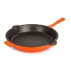 BergHOFF Neo 3Pc Cast Iron Cookware Set, Fry Pan 10", Square Grill Pan 11" & Slotted Steak Press - 4 of 4