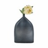 Decorative Sleek Metal Vase - Contemporary Sculptural Flower Vase for Home, Bedroom, and Office Decor - Stylish Accessory - 3 of 4