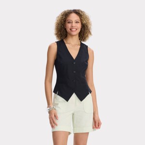 Women's Tailored Vest - Universal Thread™ - 1 of 4