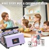 VEVOR Tumbler Heat Press Machine, 11-30oz Mug Press, Heat Up Fast and Even, Tumbler Press with Sublimation Paper, Tape and Gloves, Purple - 3 of 4