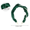 Unique Bargains Women's Fashion Faux Pearl Beaded Knotted Headbands 1 Pc - 4 of 4