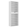 FUFU&GAGA White Shoe Rack Multi Layer Shelf Entrance Storage Shoe Cabinet - 4 of 4