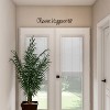 Hastings Home Metal Cutout - Choose Happiness Cursive Cutout Sign - 3D Word Art Home Accent Decor - Perfect for Modern Rustic or Vintage Style - 4 of 4