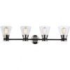 Artcraft Lighting Kanata 4 - Light Vanity in  Black/Brushed Nickel - 4 of 4