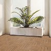 DOMETOUR 12"x12" Plastic Interlocking Deck Tiles Set of 35pcs, Patio Deck Tilesb Waterproof Floor Decking Tiles for Outdoor Indoor - 3 of 4