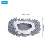 Unique Bargains Washable Multifunctional Floor Cleaning Chenille Mop Slippers - 2 of 4
