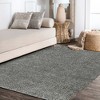 Mercer Shag Plush Tassel Moroccan Diamond Area Rug - JONATHAN Y - image 3 of 4