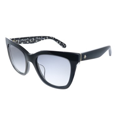 Kate Spade Emmylou/S S30 Womens Square Sunglasses Black Crystal 51mm