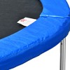 12FT/14FT Trampoline for Adults & Kids with Basketball Hoop, Outdoor Trampolines w/Ladder and Safety Enclosure Net for Kids and adults - 4 of 4