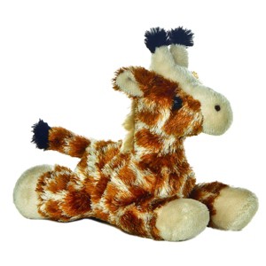 Aurora Small Gigi Mini Flopsie Adorable Stuffed Animal Brown 8" - 1 of 4
