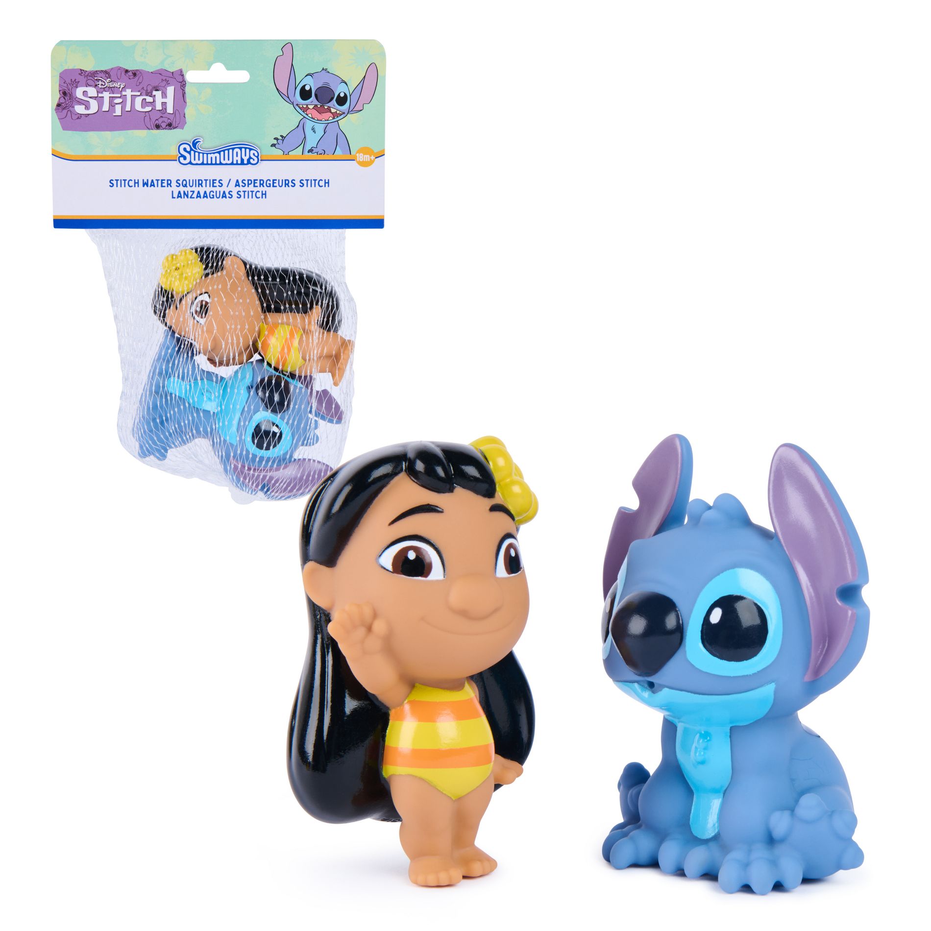 Lilo & Stitch Disney Squirties Floating Pool Games 2pc